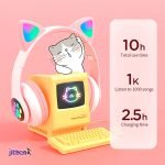 STN28 Cute Cat Ears Wireless Bluetooth Headphone Stereo Music Headset with Mic - Image 4