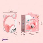 STN28 Cute Cat Ears Wireless Bluetooth Headphone Stereo Music Headset with Mic - Image 5