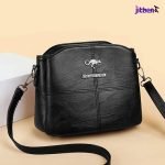 3 Layers Luxury Messenger Crossbody Bags (Black color )