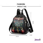 New Female Backpacks High Capacity Waterproof - Image 2