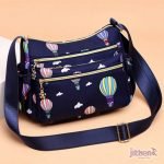 Korean Small Size Oxford Canvas Sports / Travel Shoulder Bag - Image 3