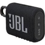 JBL GO 3 Portable Waterproof Speaker - Black/Yellow | 5 Hours Playtime | 6M Warranty