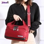 Large Capacity Waterproof Anti-theft Fashion-Red color - Image 3