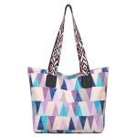 Trendy Ladies Handbags (Black/White/Green) - Image 5