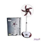 Defender 16” Rechargeable AC/DC Half Stand Fan With Remote Controller | KL-1806D