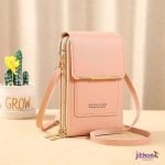 Soft Leather Women's Wallet | Phone Holder,Crossbody Purse - Image 3