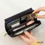 Soft Leather Women's Wallet | Phone Holder,Crossbody Purse - Image 4