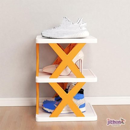 3 Layers Folding Shelving Racks | Multipurpose Shoe / Storage Rack