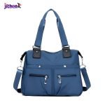 Women's Handbag Solid (Blue Color) - Image 2