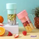 Portable Crusher Juicer With Mini Juice Cup & Straw (340ml)