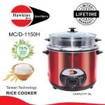 Howkingss Rice Cooker 1.8 L (SS & non-stick Double Pot ) - Image 4