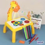 Children Learning Desk Trace And Art Drawing Board Projection | Draw Projector Painting Table