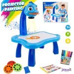 Children Learning Desk Trace And Art Drawing Board Projection | Draw Projector Painting Table - Image 3
