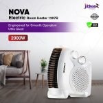 Nova Electric Room Heater 1207B | 2000W Instant Fan Room Heater