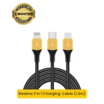 Realme 3 in 1 Charging Cable 10W | Best Fast Charging Cable for iPhone & Android - Image 3