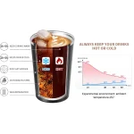 Thermal Travel Mugs For Coffee | 380ml Thermal Stainless Steel Coffee Mugs, Insulated Travel Coffee Mug - Image 5