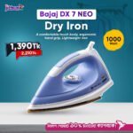 Bajaj DX 7 NEO Dry Iron | 1000W