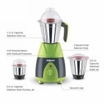 Jaipan Grand Master 3-in-1 Blender, 850w, Stainless Steel Blade, 3 Speed, Original Blender and Grinder - Image 3