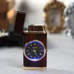 Portable Pocket Lighter + Watch | Gas Flame | Perfect Gift Box - Image 3