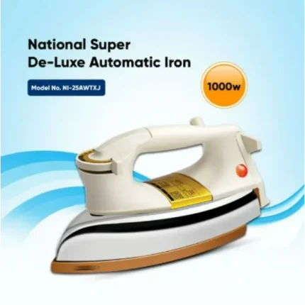 National Super De-Luxe Automatic Iron NS-21AWTX | 1000w National Iron | Original Japanese Iron