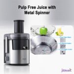 Panasonic Stainless Steel Wide Tube Juicer & Fruit Extractor | MJ-DJ01 - Image 2