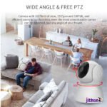 V380 Smart WiFi Camera | 2 MP HD Camera, Night View - Image 3